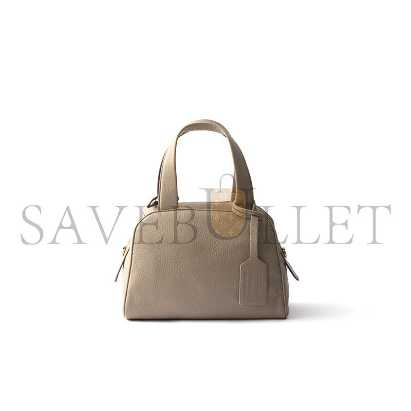 PRADA MEDIUM LEATHER TOP-HANDLE BAG 1BB149 (28*20*13cm) 